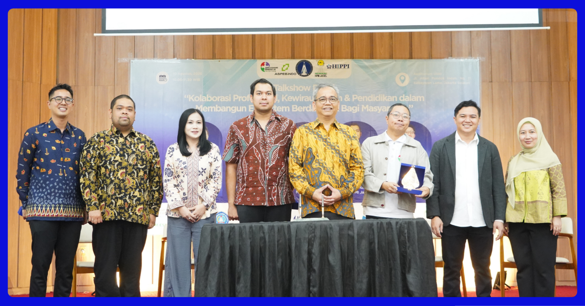 Pelantikan Kepengurusan ILUSNI 2026, USNI Dorong Sinergi Alumni dengan Dunia Profesional dan Usaha 